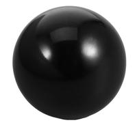 Housoutil Universal Black Ball Knob for Joystick and Controller Accessories with Comfortable Grip and Easy Installation, Plastic Copper Round Replacement Handle Suitable for Arcade Gaming