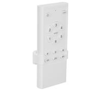 Housoutil Universal Ceiling Fan Remote Control and Convenient Remote Operation with Light Dimmer White Plastic, Compact Size 14x6x2.2cm, Suitable for Home and Kitchen Use