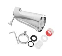 Housoutil Universal Tub Faucet with Integrated Diverter Function, Zinc Alloy and Plastic Bathtub Spout for Bathroom Renovation Projects, Fits 1/2 Inch Slip-on and IPS Threaded Pipes