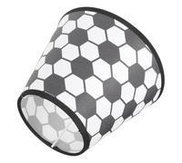 Housoutil Vintage Decorative Cloth Lampshade, Thickened Fabric Light Shell for Table Lamp, Retro Style Lighting Cover Suitable for Living Room and Bedroom