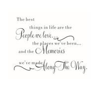 Housoutil Vinyl Wall Decal Quote Sticker Removable Waterproof Home Decor Lettering Art 22.44X11.02 Inch Motivational Wall Sticker for Living Room Bedroom