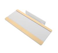 Housoutil Wall Mounted Door Name Plate Holder with Adhesive, Stainless Steel Material for Quick Information Updates and Office Signs, Suitable for Warning Area and Restaurant Use