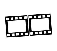 Housoutil Wall Stickers Photo Frame Wall Decals Set for Living Room Bedroom Decor 2 Pack