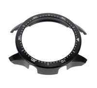 Housoutil Watch Protective Cover Bumper Case for Watch Lightweight Hard Frame with Precise Cutouts Shock and Scratch Resistant Wristwatch Edge Protector in Black and White