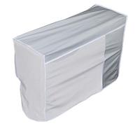 Housoutil Waterproof and Unit outside Cover Air, Lightweight Conditioner Units Polyester Mini Split Ac Protector, Silver Dustproof Shield for 85x32x57cm Suitable Rainy Sunny Climates