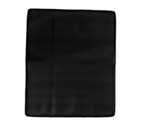 Housoutil Waterproof Pet Pad Tray Indoor Potty Training Tray Silicone 24x24 Inch Square Black Raised Edge Non-slip Quick Wipes for Dogs and Pets for Apartments and Small Spaces