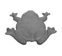Housoutil Weatherproof Cast Iron Frog Stepping Stone Non-Slip Garden Pathway Stone for Lawn Walkways and Outdoor Landscaping