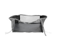 Housoutil Wheelchair Oxford Cloth Mesh Organizer Bag Large Space Under Seat Storage Bag :, Holds Necessaries for Mobility Scooter Accessories for Daily Use and Travel