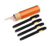 Housoutil White Heat Erasable Chalk Pencil for Fabric and Garment Marking