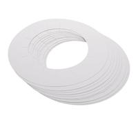 Housoutil White Waxing Mat Protection Pads for Depilatory Wax Machine Paper Material with Serrated Design 3 Bags 30pcs for Pre and Post Wax Care