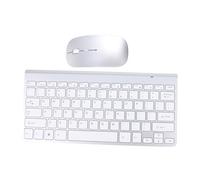 Housoutil Wireless Keyboard and Mouse Range Simple Lightweight Multi-device Support Silent Keypad