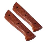 Housoutil Wooden Handle Replacement and Smooth Surface for Cutter with Comfortable Grip Made of Sapele Wood, Anti-Skid Design Suitable for Home Kitchens and Restaurants