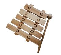 Housoutil Wooden Xylophone Craft Unfinished Painting DIY Musical Instrument for Smooth Sanded for Easy Enhances Imagination and Hands Skills