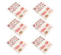 Housoutil Wound Application Temporary Tattoos Fake Flexible and Adhesion, Skin 20pcs Realistic Halloween Scar Stickers with Easy Pvc Material with Seamless for Cosplay and Prank Makeup