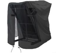 Housse De Protection Imperméable Pliable 110x95x160cm(91*91*152cm Black)