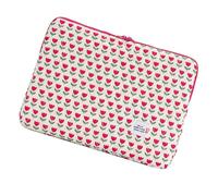 Housse Ordinateur Portable 14 Pouces Motif Fleur - Étui de Protection Léger et Résistant à l'Eau | Multi-Usage Clutch Bag for École, Travail et Voyages Compatible