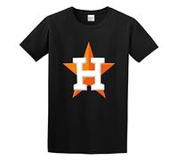Houston Astros Men Men's Cotton Shirt T-Shirt Black XXL