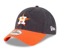 Houston Astros New Era Road Replica Core Classic 9TWENTY Adjustable Hat Navy/Orange
