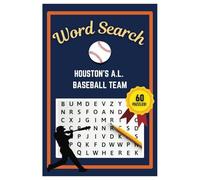 Houston Baseball Team Word Search Puzzle Book: Word Searches with easy to read print | 6x9 inches | 60 Puzzles, 720 Words, 90 Pages | Gift for ... Vacations, Road Trips, Holidays, & Free Time