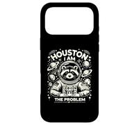 Houston I Am The Problem Funny Space Lovers Astronaut Case for iPhone 17 Pro Max