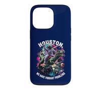 Houston I Have So Many Problems Astronaut Riding Dinosaur Case for iPhone 13 Pro