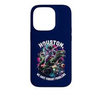 Houston I Have So Many Problems Astronaut Riding Dinosaur Case for iPhone 14 Pro