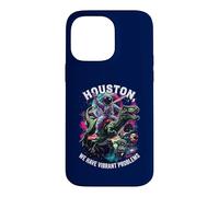 Houston I Have So Many Problems Astronaut Riding Dinosaur Case for iPhone 14 Pro Max