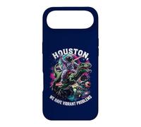 Houston I Have So Many Problems Astronaut Riding Dinosaur Case for iPhone Air