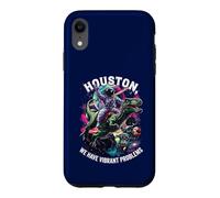 Houston I Have So Many Problems Astronaut Riding Dinosaur Case for iPhone XR