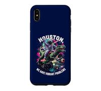 Houston I Have So Many Problems Astronaut Riding Dinosaur Case for iPhone XS Max