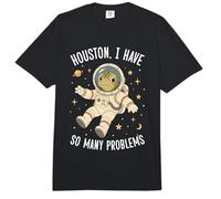 Houston I Have So Many Problems Turtle Comfort Colors Adult Heavyweight T-Shirt