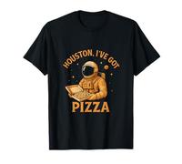 Houston, I’ve Got Pizza Astronaut Space Design T-Shirt