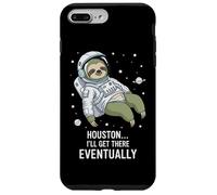 Houston I'll Get There Eventually Sloth Astronaut Case for iPhone 7 Plus/8 Plus