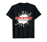 Houston Power Unleashed Red Name Design Value Graphic T-Shirt