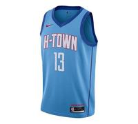 Houston Rockets City Edition Nike Men's Harden NBA Swingman Jersey Blue CN1731-467 M