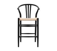 Houston Set of 2 Bar Stools - Black