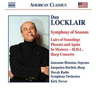 Houston:Slovak Rso - LOCKLAIR: Symphony of Seasons / Harp Concerto / Lairs of Soundings