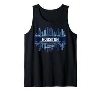 Houston Texas City Horizon Tank Top