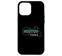 Houston Texas Souvenir Minimalist Line Art Spacecraft Case for iPhone 12 Pro Max