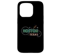 Houston Texas Souvenir Minimalist Line Art Spacecraft Case for iPhone 15 Pro