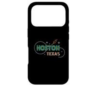 Houston Texas Souvenir Minimalist Line Art Spacecraft Case for iPhone 17 Pro