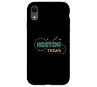 Houston Texas Souvenir Minimalist Line Art Spacecraft Case for iPhone XR