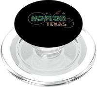 Houston Texas Souvenir Minimalist Line Art Spacecraft PopSockets PopGrip for MagSafe
