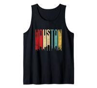 Houston Texas - TX USA Space City Texan American Patriot Tank Top