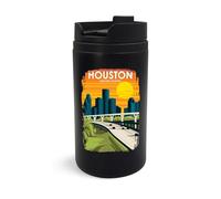 Houston Texas United States Travel Mug, Travel Tumbler, Insulated Coffee Cup, Portable Mug