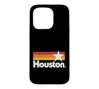Houston Texas Vintage Houston Stripes Strong Old 70s 80s 90s Case for iPhone 15 Pro