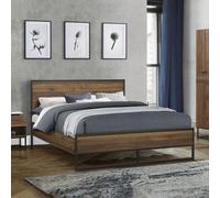 Houston Walnut Bed - Sizes Available