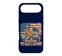 Houston We Have a Hotdog Astronaut July 4 USA Flag Men Women Case for iPhone Air