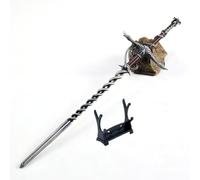 Housunzi Elden Rings Fire Knight's Greatsword Replica - 30cm/11.8in Full Metal Model with Stand Gaming Collectible, Desk Decor, Gift for Gamers and Collectors