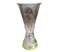 Housunzi Europa Football League Winners Trophy Replica Soccer Club Champions Trophies Fans Collectible Souvenir Gifts Home Office Bar, Table Decor Ornaments,16cm